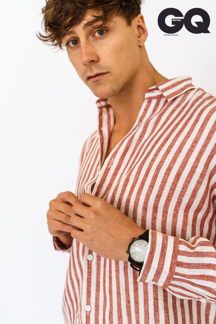 Capri Blue - Short Sleeve Italian Linen Shirt - Mr. Linen Co – MR. LINEN CO