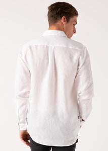 Ostuni - Long Sleeve Italian Linen Shirt - Mr. Linen Co Mr. Linen CO